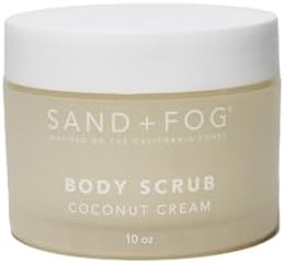 Sand + Fog Coconut Cream Body Scrub – Exfoliating Body Scrub for ...