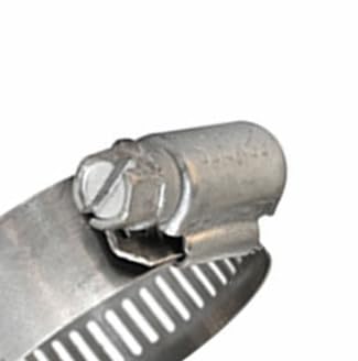 LEFITPA Replacement 2-Pack #6 5/16 Inch x 7/8 Inch Stainless Steel Mini Clamp with 410 HEX Screw for PrimeX 85017