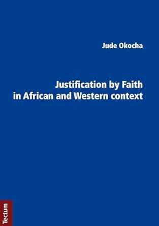 Justification by Faith in African and Western context book cover