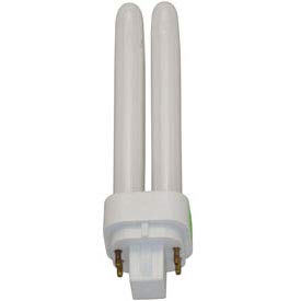Technical Precision 13 Watt Light Bulbs 2700K CRI 82 Replacement for Damar F13DDTT/DE/827/G24Q-1 4 Pin Light Bulb Double Twin Tube 13 Watt PL Lamp Warm White CFL - 1 Pack