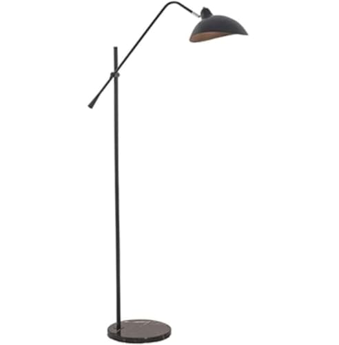 Lampe à pôle haut dorée pour illuminer vos soirées en famille