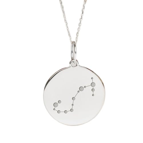 Collier Scorpion argent 925 LKBEADS pendentif astro 24mm