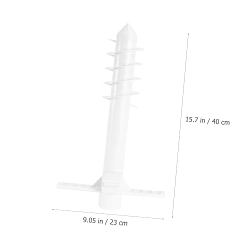 Base para paraguas de playa WOONEKY compacto y práctico en suelo suelto 3