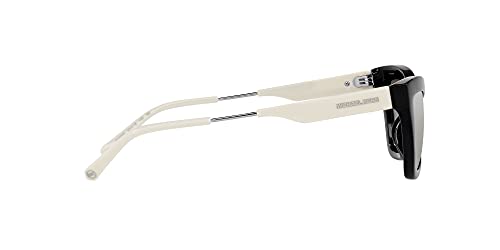 Michael Kors Silver Mirror Cat Eye Ladies Sunglasses MK2132U 33326G 55 - Image 6