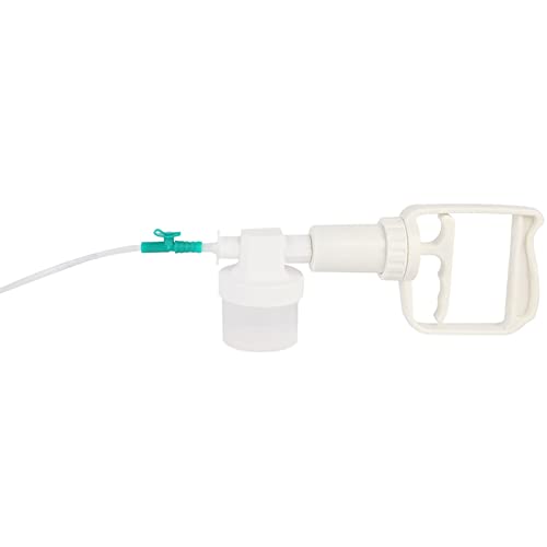 ANKROYU Pompe D'Aspiration D'Expectoration Portable - Aspirateur Manuel De Mucus Pour Adultes, Dispositif De Secours Respiratoire Compact
