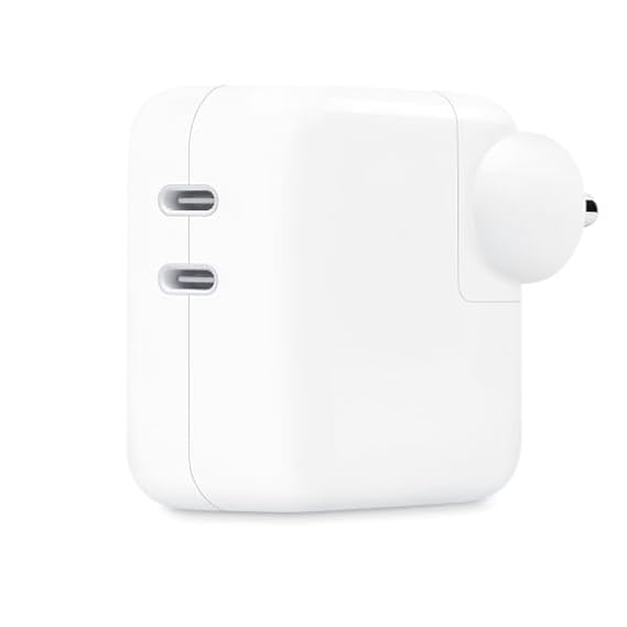 Image of THE BATTERY STORE Original 35w Dual Port Charging Adapter USB-C for 15, 15 Pro, 15 Pro Max 14, 14 Pro, 14 Pro Max, 13, 13 Mini, 13 Pro, 13 Pro Max, (BB25)
