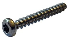 M5-2.24 x 30mm Thread Forming Screws for Plastics 30 Degree Thread Flank/Six-Lobe/Pan Head / 18-8 Stainless Steel (A2) (200 pcs)