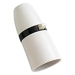 Merriway BH02820 Switched Cord Grip Lamp Holder, 13 mm , White