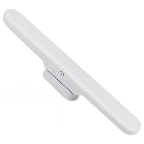 Luminária de LED Magnética Barra Spot Lâmpada Recarregável Sem Fio USB - Ilumina Qualquer ambiente Quarto Cozinha Sala Banheiro - Ajustável em 3 cores Branco quente, Neutro e Frio