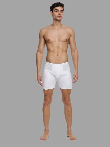 Image of RAMRAJ COTTON Men Cotton Trunks - Multicolor| Outer Elastic Waistband With Double Side Pockets