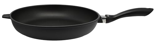ELO Alucast Bratpfanne 32 cm mit Gegengriff, aus hochwertigem Aluminiumguss- hochwertige Antihaft Pfanne PFAS- frei mit ELODUR® Select Beschichtung, Bratpfanne Induktion, schwarz