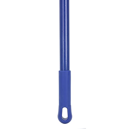 Image of SPARTA 369475EC14 Fiberglass Mop Handle, Jaw Style Mop With Swivel Hang Up Cap For Cleaning, Commercial, Residential, 60 Inches, Blue