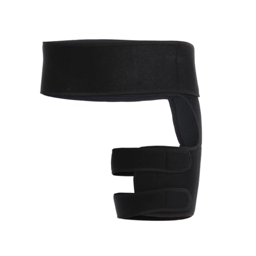 Cinturón de Protección para Ingles Ajustable y Soporte para Cadera Negro
