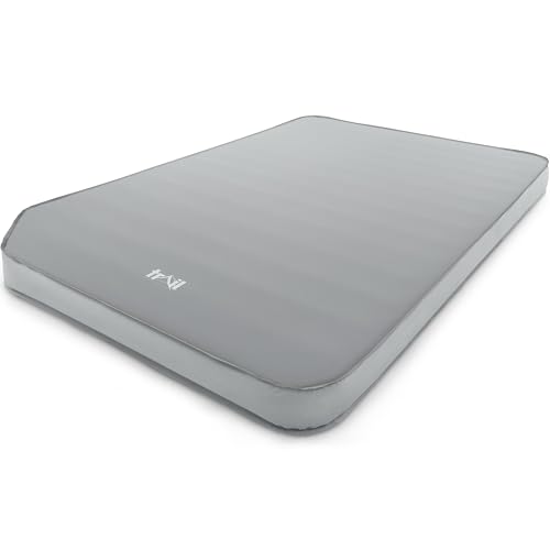 trail outdoor leisure Wohnmobil Camping Isomatte Selbstaufblasend Ultraleicht, Aufblasbare Isoliermatte, Memory Foam, Verstärkte Seiten, Gebürstetes Obermaterial, mit Tasche (200 cm x 132 cm x 10 cm)