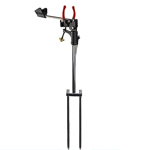 Tripode pesca Metal Rod Rod Soporte AUTOMÁTICO AUTOMÁTICO PISTURA DE PESADA SOPORTE MARRO DE MANO MANO DE MANO DE MANO DE OBJETO UNIVERSAL DE DOS PROPÓSITOS Pesca de balsa Soporte para cañas de pescar