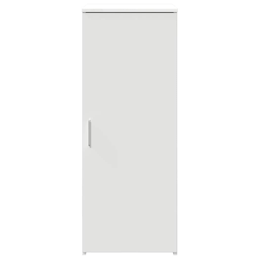 Mobiletto Portaoggetti Bianco 40x45x103,5 cm Legno Ingegnerizzato