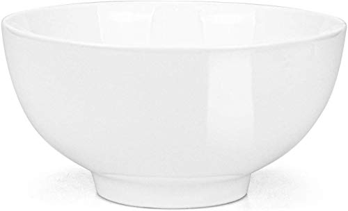 Lawei 12 Pcs Porcelain Dessert Bowls 300ml Cereal Bowl Small White Bowl Sets Serving Bowls for Dessert Ice Cream Salad Fruit Snacks, 11.5cm - Image 3
