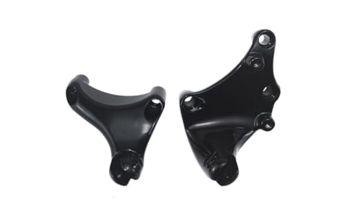 Pédales de repose-pieds arrière moto avec support de fixation pour Sportster