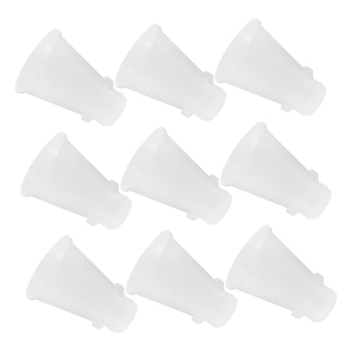 IWOWHERO 50Pcs Plastic Fire Extinguisher Nozzles Replaceable Parts for Dry Powder Fire Extinguishers Durable and Portable Fire Extinguisher Nozzles for Safety and Emergency Use