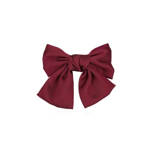 Red Large Bow HeaddressBlackHair Clip Hair ClipNew Year's Eve Hair Accessory For Women image 2
