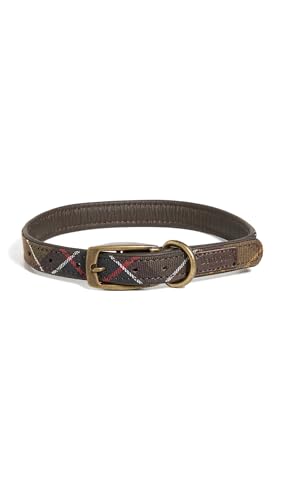 Barbour Tartan Dog Collar (Colour : Classic Tartan - Size : Large )
