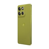 Motorola Moto G86 8/256 GB, Kamera 50 MP + Flimmerschutzsensor, Display 6,67 Zoll POLED 120 Hz, Akku 5200 mAh, MediaTek Dimensity 7300, Android 15, Golden Cypress, G56, Pantone Golden Cypress – Ansicht 5
