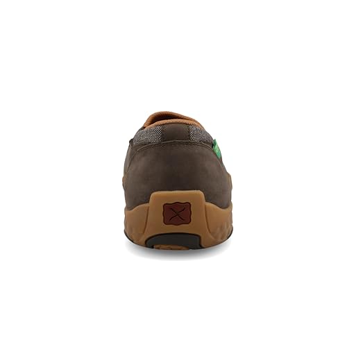 Twisted X Men's Slip-On Driving Moc, Moc Toe with CellStretch3