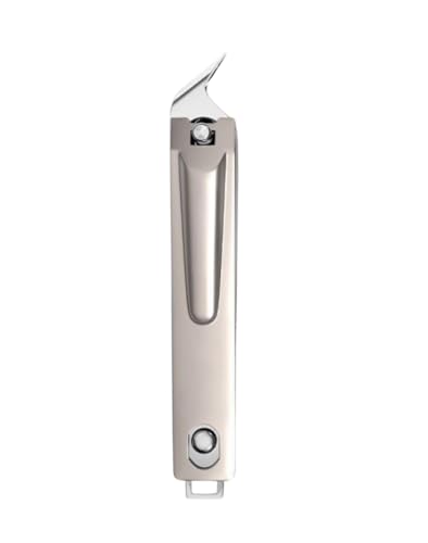 Nail Clipper | Stainless Steel, Sharp Curved Blade, Anti-Slip Grip | Precision Nail Cutter for Men & Women – 8.8 cm