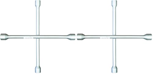 Clé en croix Sakura WB4W pour écrous de roue 17 19 21 22mm lot de 2