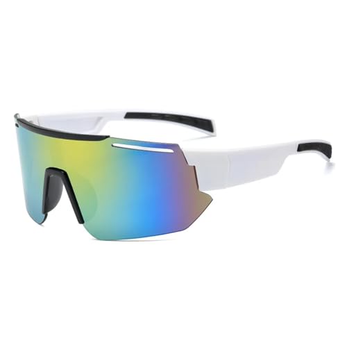 Lunettes de soleil de sport coupe-vent et enveloppantes pour le cyclisme