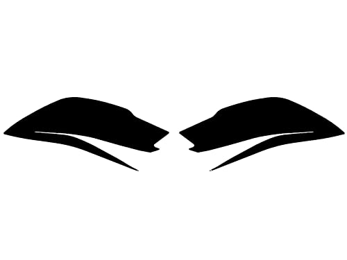 Rvinyl Headlight Protection Film Covers Compatible with Subaru Forester 2019-2021 - Smoke