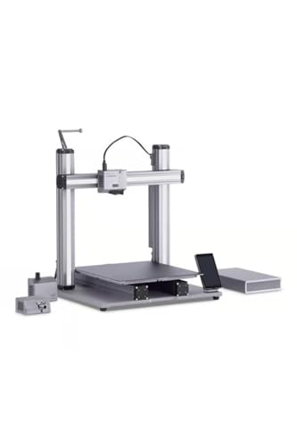 Image of Snapmaker A350T 3D Printer 2.0 at Models 3-in-1 with Three White Filament and Two Black PLA Filament, Upgraded 3D Printer with 3D Printing /Laser Engraving /CNC Carving, Working Volume up to 320x350x330mm,UL Certified