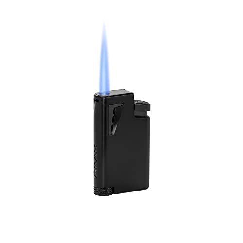 Encendedor antorcha Xikar XK1 llama simple negro miniatura 2