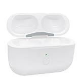 Wireless Charging Case for air pod pro 2 Gen Charging Case Replacement for Air pods Pro 1st 2nd Charging Cases Support to Bluetooth Sync Pairing, Rear Button-White (No Earbuds)