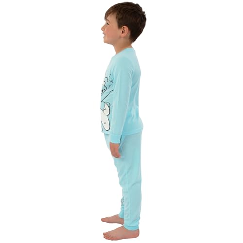 The Smurfs Boys Pajamas, Kids Long Sleeve Pajamas, Fun Boys Pjs, Kids Pajama Set For Winter3