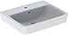 Produktbild Geberit Renova Plan, Aufsatz-Waschtisch, 60x48 cm, 1 Hahnloch, mit Überlauf, 501721, Farbe: Weiß
