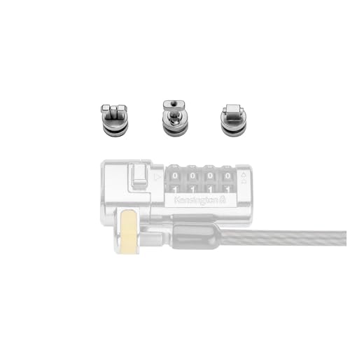 Kensington ClickSafe 3-in-1 Anchor Pack for T-Bar,Wedge,Nano Slots, K68001WW
