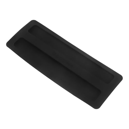 COOPHYA Tapa de Silicona para Tostadora Eléctrica, Cubierta Protectora Antipolvo Negra 27,4x10,4x1,2 Cm para Accesorios de Cocina y Panificadora, Funda para Máquina de Desayuno Hogar
