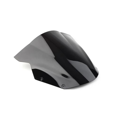 Pare-brise double bulle Kawasaki ER6F réduit turbulences casque
