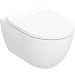 Produktbild Geberit Acanto Wand-WC-Set, inkl. WC-Sitz, Tiefspüler, TurboFlush, 502.774.; Farbe: weiß