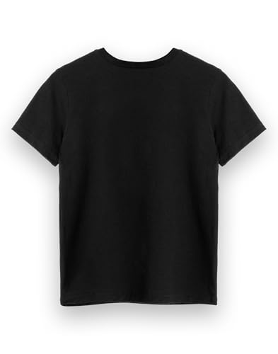 Teenage Mutant Ninja Turtles Boys T-Shirt | Kids Short Sleeve Graphic Tee in Black | Alt Art Character Apparel Top TMNT4