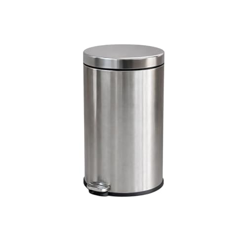 Brinox - Lixeira Inox Com Pedal E Balde 20L Decorline - Aço Inox
