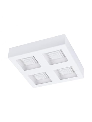 Plafonnier LED moderne blanc GL0861 4 lumières 25,2 W
