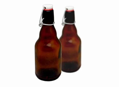 Vin Bouquet FIH 164 - Botellas swing para cerveza artesanal, 12 botellas para cerveza casera, regalo ideal para los amantes de la cerveza