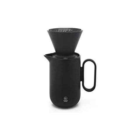 Leopold Vienna Kaffee-Set Palermo 900ml Keramik schwarz Cover