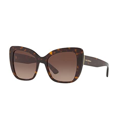 DOLCE & GABBANA 0DG4348 Gafas de Sol, Havana, 54 para Mujer