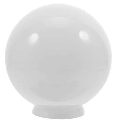 SHINEOFI Glass Spherical Globe Lampshade 150Mm Milk White Frosted Glass Replacement Ceiling Light Cover for Bedroom Living Room Pendant Lamp Fixture