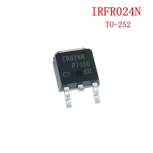 Transistor MOSFET IRFR9024N TO-252 pour circuits électroniques - 2