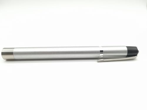 RC Diagnostikleuchte, Pupillenleuchte Aluminium Silber
