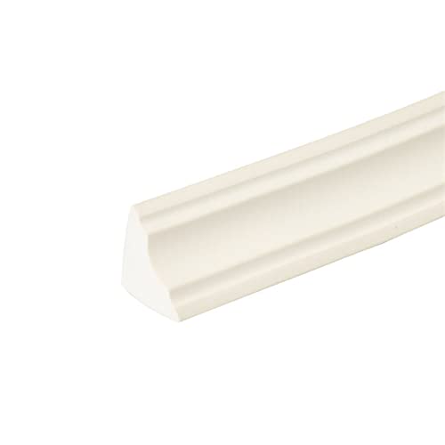Moldura de Pared de 5 m, moldura Flexible de despegar y Pegar para moldura, moldura de Borde de Pared autoadhesiva para Techo, Pared, Esquina, zócalo, moldura de Piso, Tira de calafateo